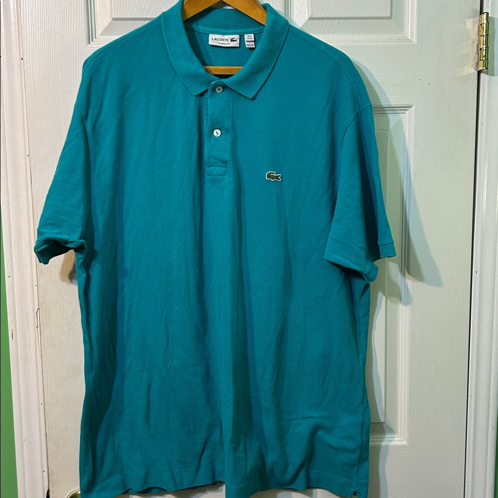 Vintage Lacoste Classic Fit Polo Shirt Size 4XL